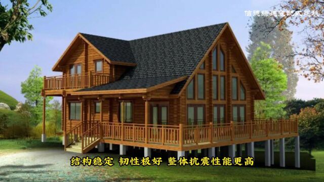 信德绿建小木屋丨带您探讨原木建筑的6大宜居价值