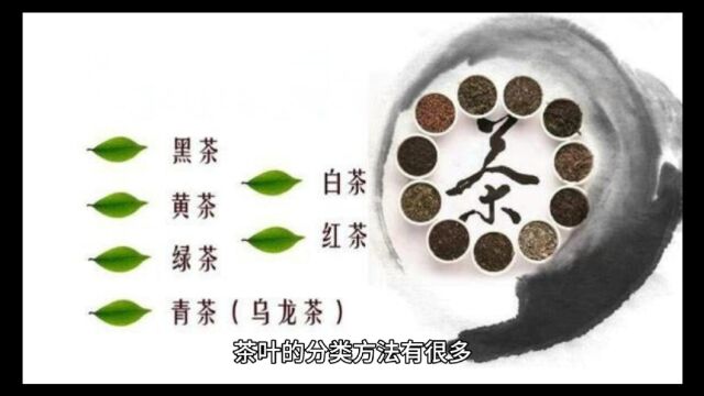 经常喝茶但你了解茶叶都有哪些种类吗?