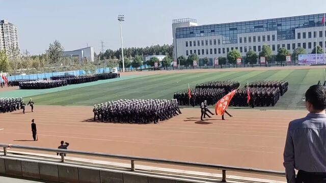 不敢想到了阅警那一天会有多壮观#河南警察学院#阅警倒计时#警校生