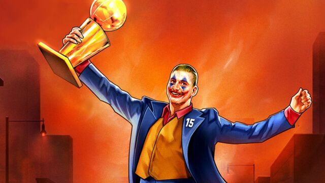 约基奇创3大纪录：02年奥尼尔后首位中锋FMVP+历史顺位最低FMVP