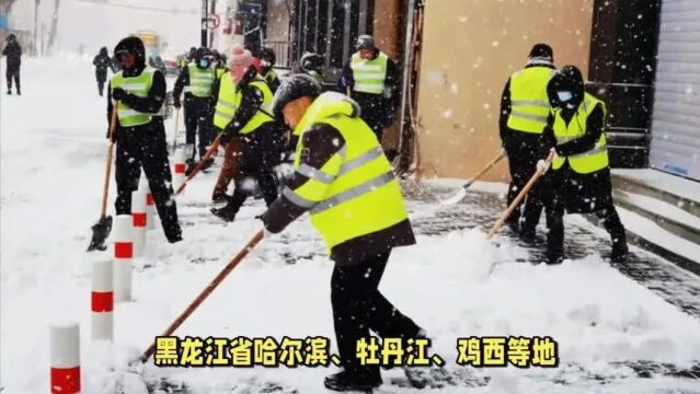 直击东北暴雪现场,救援行动紧急展开 暴雪预警城市交通状况如何