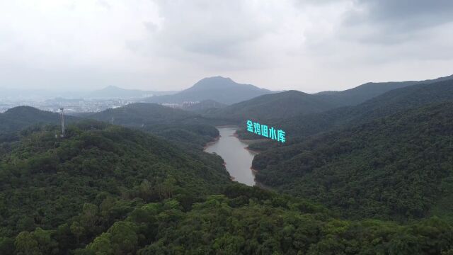 航拍东莞大岭山马山情报站遗址,一个适合户外徒步登山的好地方