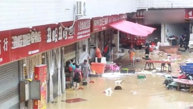 湖南保靖:雨势减弱,生产生活有序恢复