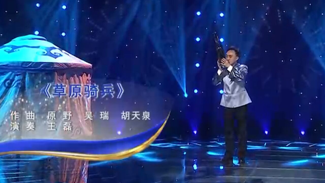 王磊演奏《草原骑兵》,优美动听,太令耳朵享受