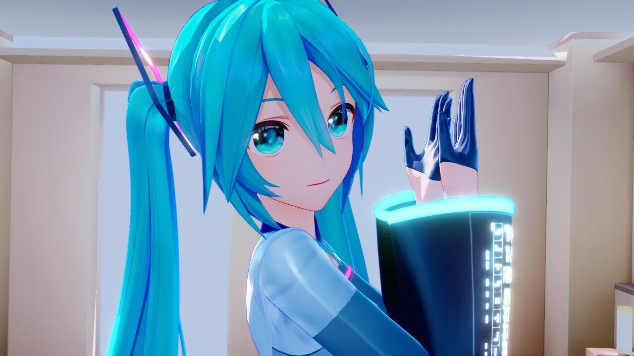 MMD初音未来,at home crazy