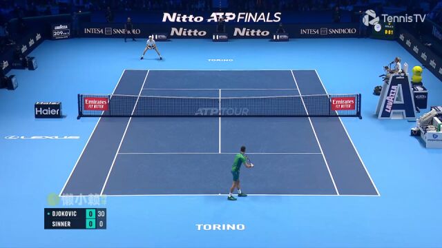 2023ATP年终总决赛RR 德约科维奇vs辛纳