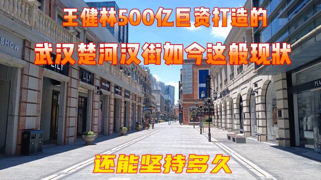 王健林500亿巨资打造的武汉楚河汉街如今这般现状,还能坚持多久