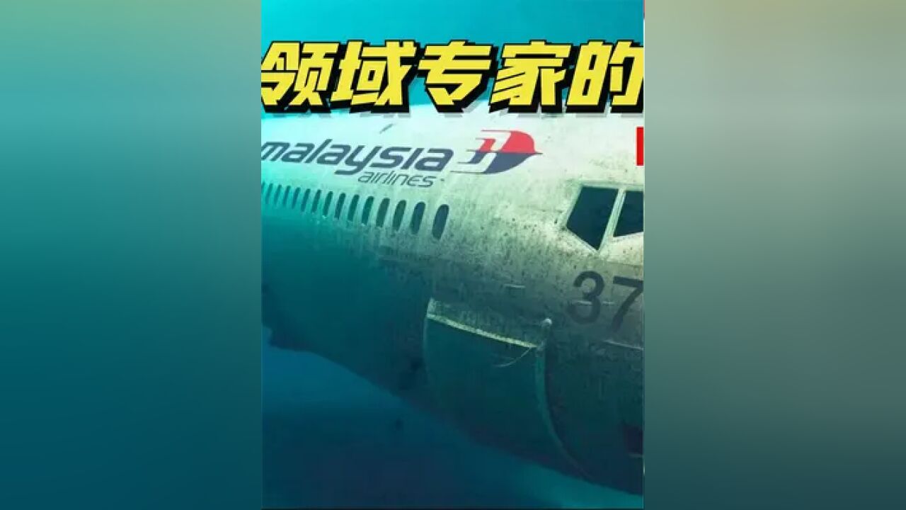 搭乘中国芯片专家的马航370,为何会突然神秘消失?#马航mh370