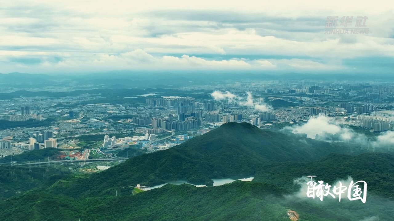 瞰中国|深圳坪山:半边山水半边城