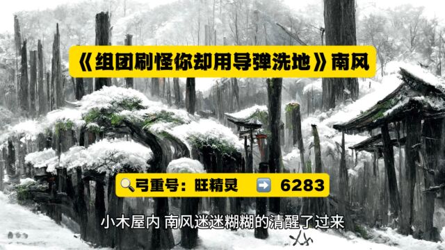 《组团刷怪你却用导弹洗地》南风全文在线阅读◇无删减