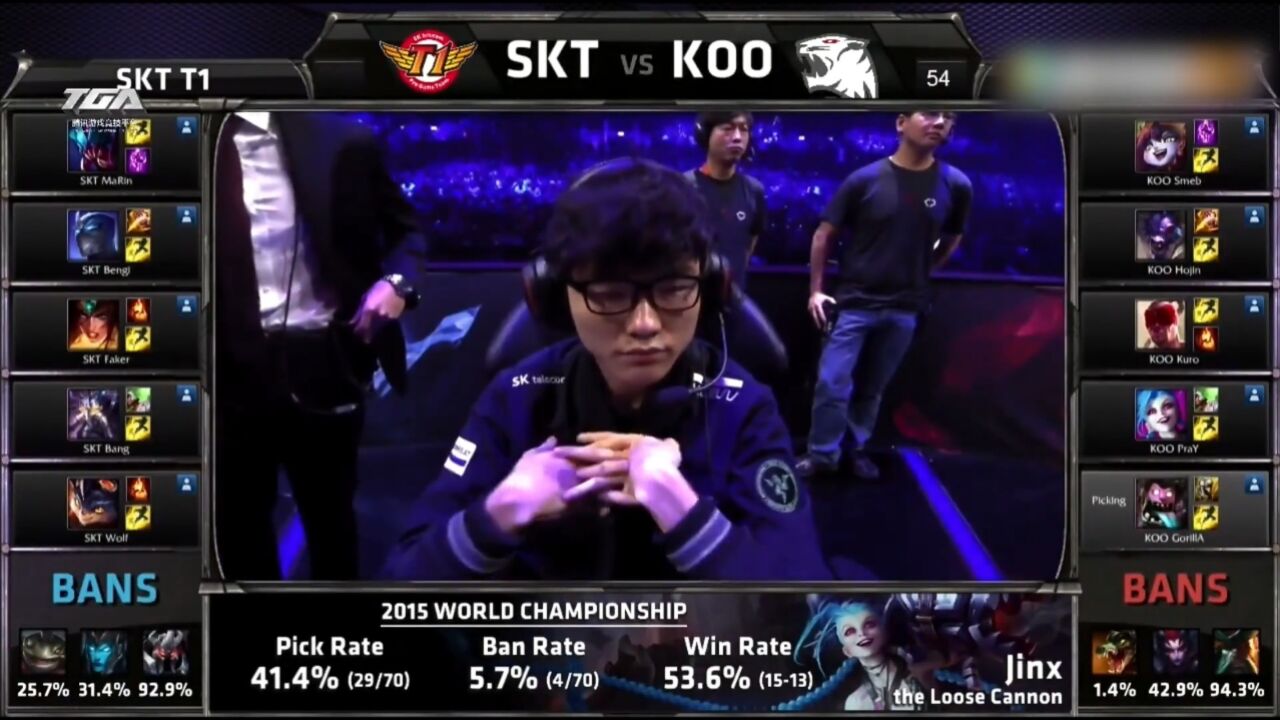 【2015全球总决赛】总决赛 SKT vs KOO 第一局