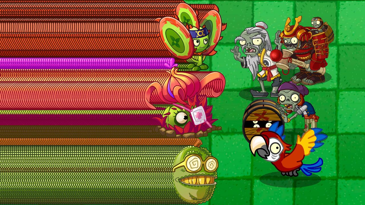 PVZ斗蛐蛐:50个强力植物 VS 地狱级天团僵尸队!能赢的就是神!庄先森解说