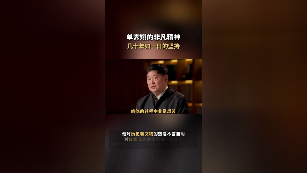 对话非凡人物单霁翔,对历史和文物几十年如一日的热爱与坚持!