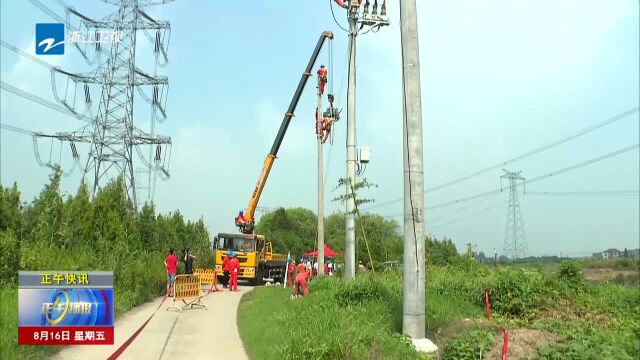 打通“电力断头路” 首条连接浙沪10千伏线路今天开工建设