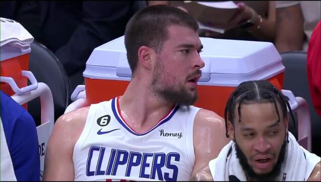 NBA常规赛：鹈鹕vs快船第2节英文原声回放