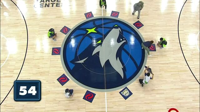 NBA常规赛：尼克斯vs森林狼英文原声全场回放