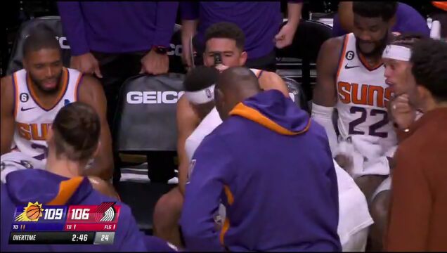  NBA常规赛：太阳vs开拓者中文解说全场回放