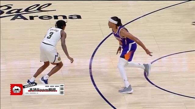 NBA季前赛：太阳vs掘金第4节中文解说回放