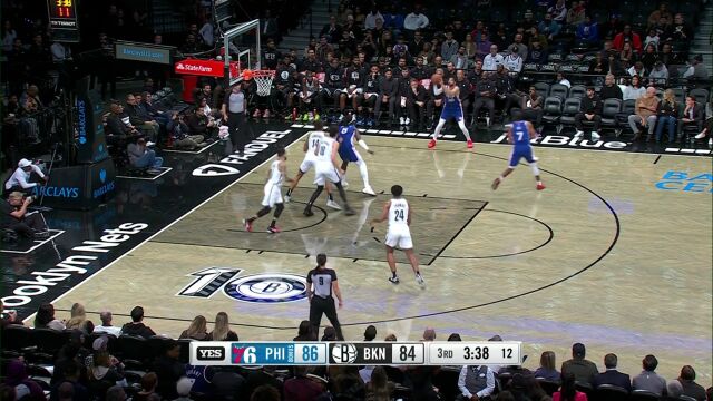 狙击手已就位 科尔克马兹手起刀落三分命中