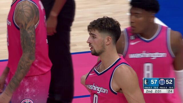 NBA常规赛：独行侠vs奇才中文解说全场回放