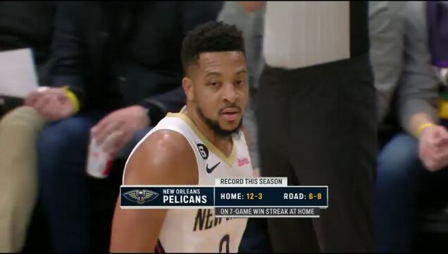 NBA常规赛：雄鹿vs鹈鹕第1节中文解说回放