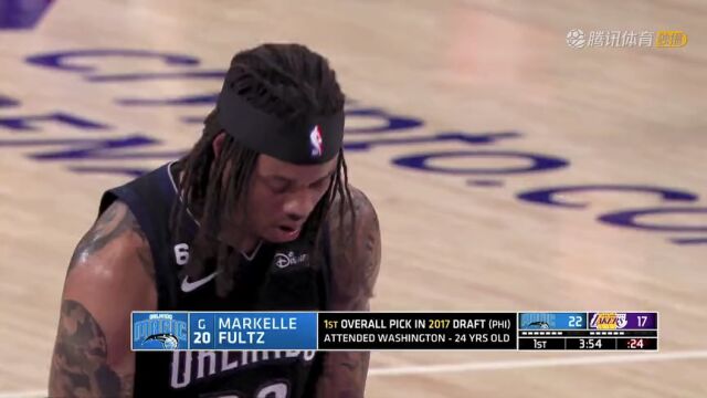 魔术vs湖人第1节中文解说回放