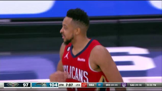 NBA常规赛：鹈鹕vs魔术英文原声全场回放