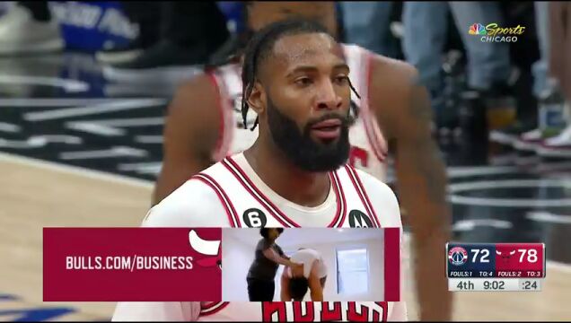 NBA常规赛：奇才vs公牛 中文解说全场回放