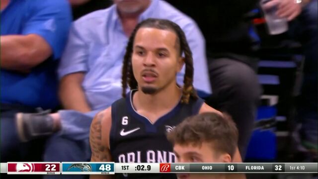  NBA常规赛：老鹰vs魔术英文原声全场回放
