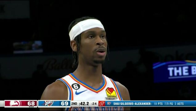 NBA常规赛：老鹰vs雷霆 中文解说全场回放