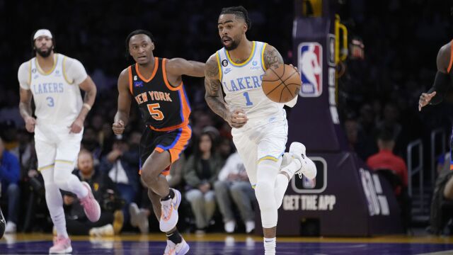 尼克斯vs湖人精华纯享 兰德尔独挑大梁33分终止连败