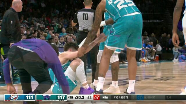 NBA常规赛：雷霆vs黄蜂中文解说全场回放