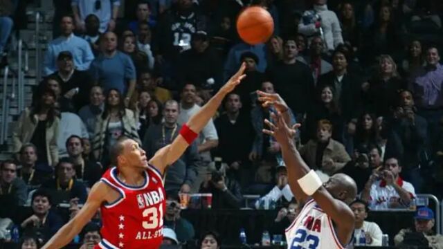 NBA全明星赛50大进球 乔丹经典最后一投魔术师三分准绝杀