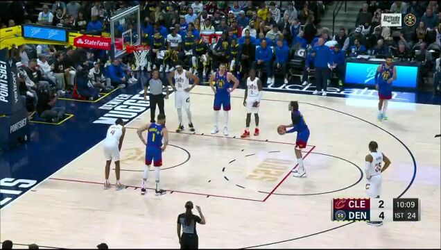 骑士vs掘金第1节英文原声回放