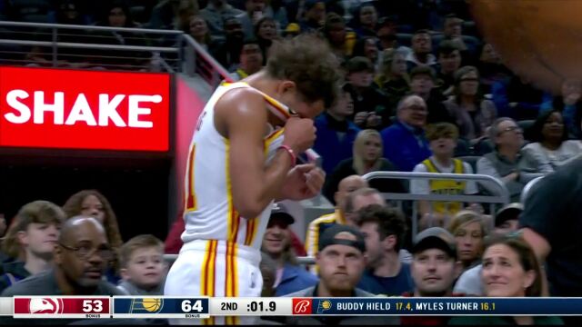 NBA常规赛：老鹰vs步行者中文解说全场回放