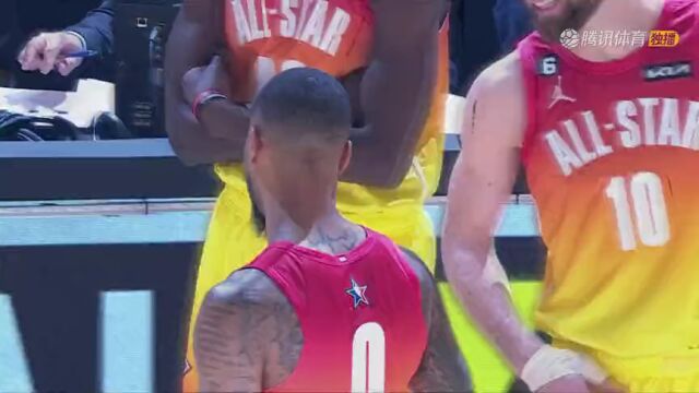 NBA全明星正赛：勒布朗队vs扬尼斯队第1节英文原声回放