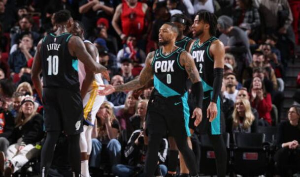 勇士122-125开拓者 汤普森普尔合砍69分不敌利拉德33+10+11