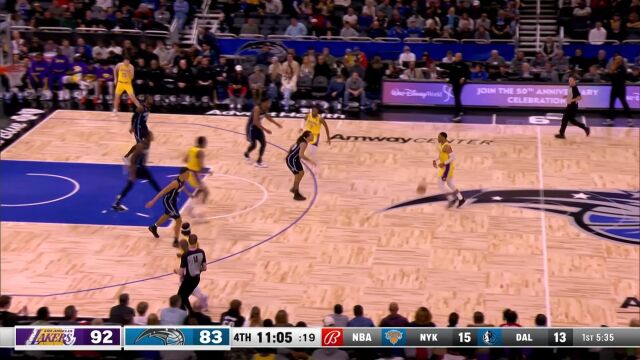 得分上双轻轻松松 威少空位三分洞穿球网