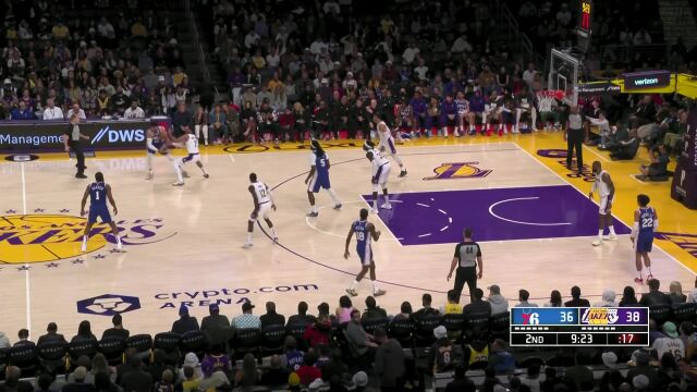 出其不意攻其不备 布朗抢断反击一条龙暴扣