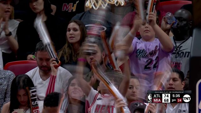 NBA附加赛：老鹰vs热火第3节中文解说回放
