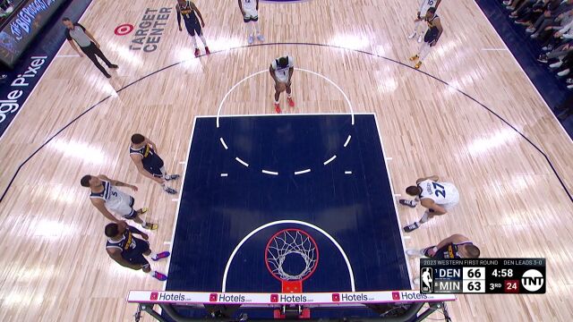 掘金vs森林狼第3节中文解说回放