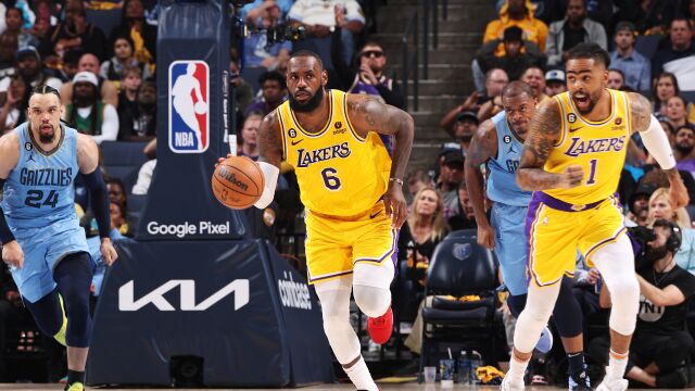 詹姆斯vs灰熊集锦 全场15+10+5三分9中1