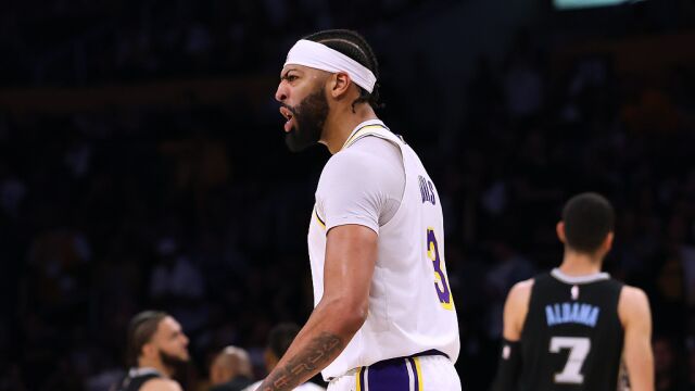 浓眉vs灰熊集锦 31分17篮板成队史08年大加后首人