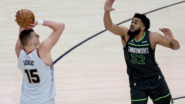 森林狼vs掘金精华回放 约基奇28+17+12穆雷35分晋级次轮