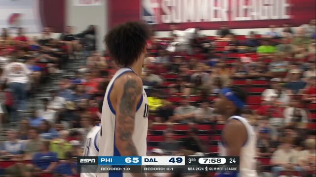 76人vs独行侠英文原声全场回放