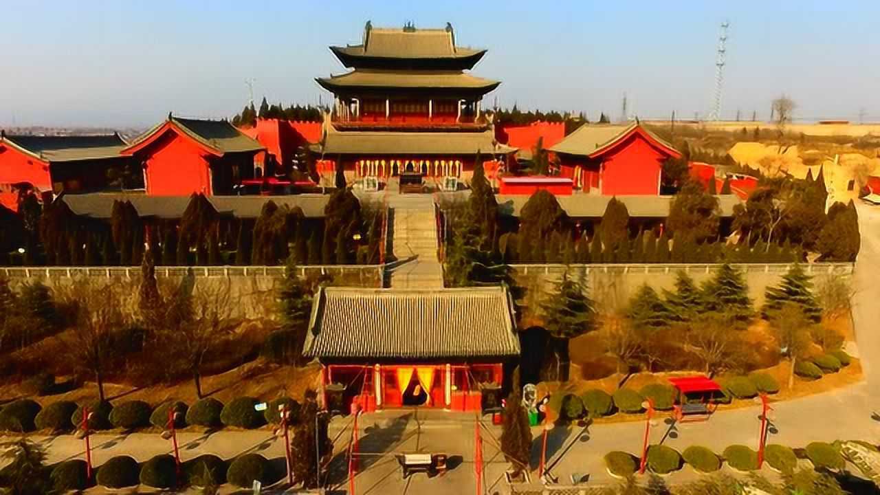稷山大佛寺(航拍)
