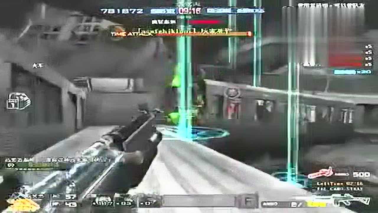 cf陈子豪cf穿越火线解说五把神器挑战绿光泰坦