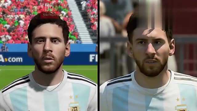 这不是同一个游戏!《FIFA19》NS版XBO版画面对比视频