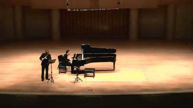 J.S.Bach Air for flute and piano