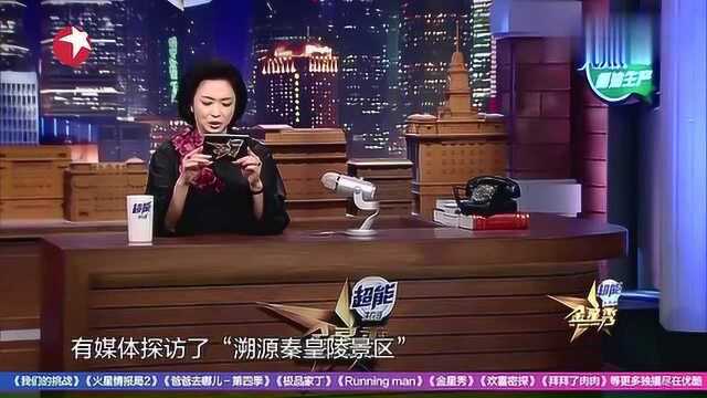 金星调侃西安溯源秦皇陵造假,打击黑导游,网友,搁家待着吧